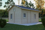 Brian Brú Log Cabin 5.7m x 4.1m - 2 Bed