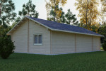Maria Log Cabin 13.0m x 7.0m 2 Bed