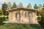Geraldine Log Cabin 5.6m x 4.8m - 1 Bed