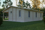 Kayla Log Cabin 9m x 8m - 2 Bed