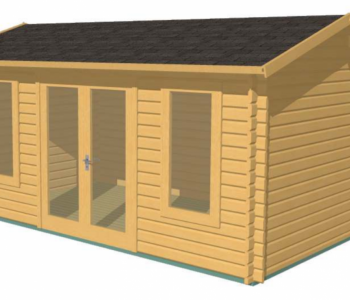 Dingle Log Cabin 4m x 3m - 1 Room