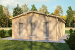 O’Donnell Log Cabin 11.2m x 6m - 2 Bed