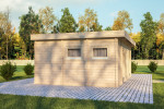 Skerries Log Cabin 7m x 4m - 4 Rooms