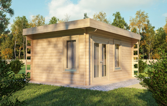 'Shaughnessy Log Cabin 5m x 3.6m - 1 Room
