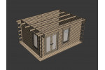 'Shaughnessy Log Cabin 5m x 3.6m - 1 Room